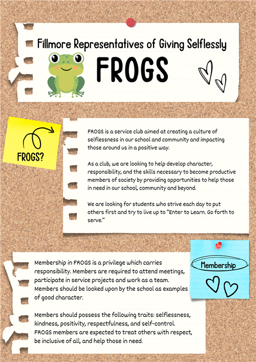frogs info